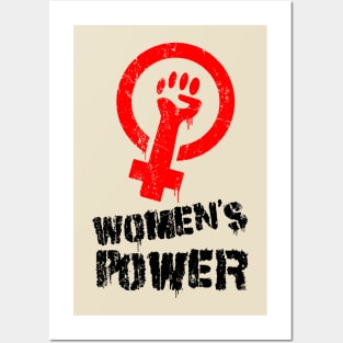 Women's power Posters and Art